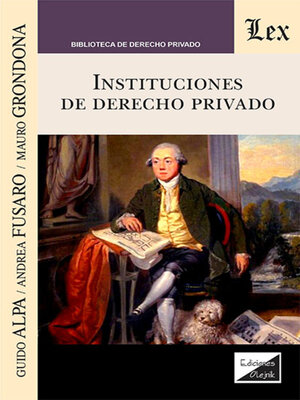 cover image of Instituciones de derecho privado